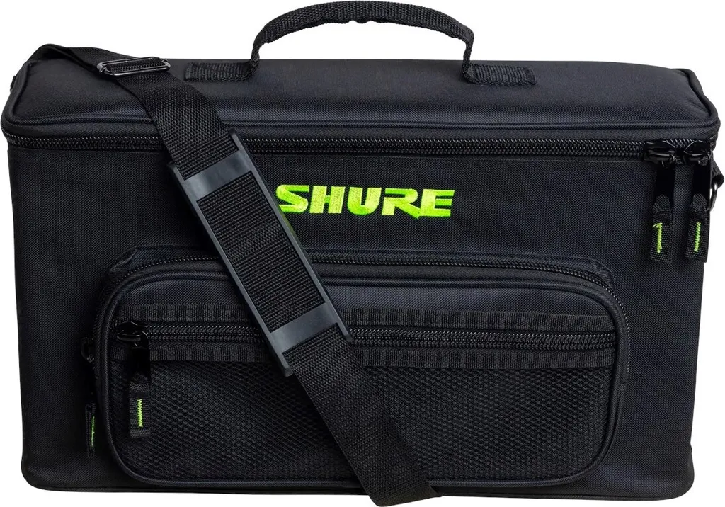 Custodia Shure per 2 Microfoni Wireless | Nylon 600D Imbottito
