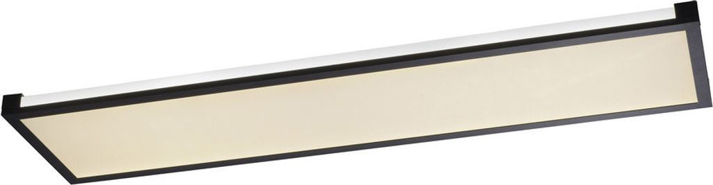 JUST LIGHT LED Deckenlampe MARIO flach Panel, CCT-Farbtemperaturregelung, RGB- Farbwechselfunktion Wohnbereich, z.B. Wohnzimmer, Schlafzimmer, Essz...