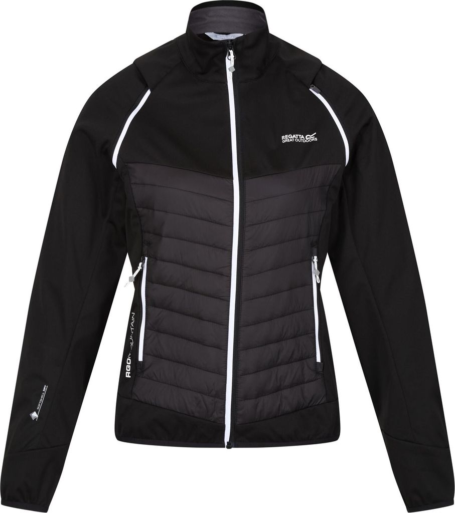 Regatta - "Steren" Hybridjacke für Damen RG9299 (40 DE) (Schwarz)