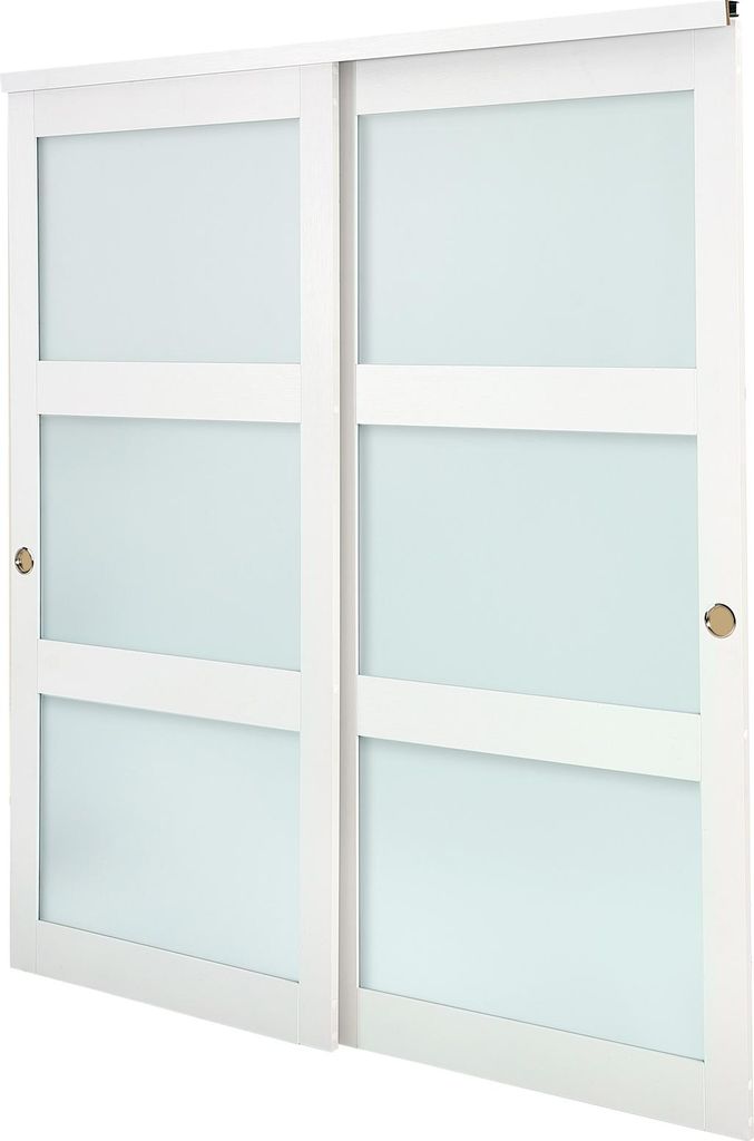 SucceBuy porta scorrevole 1829 mm x 2032 mm (adatta alle Immagine del prodotto 