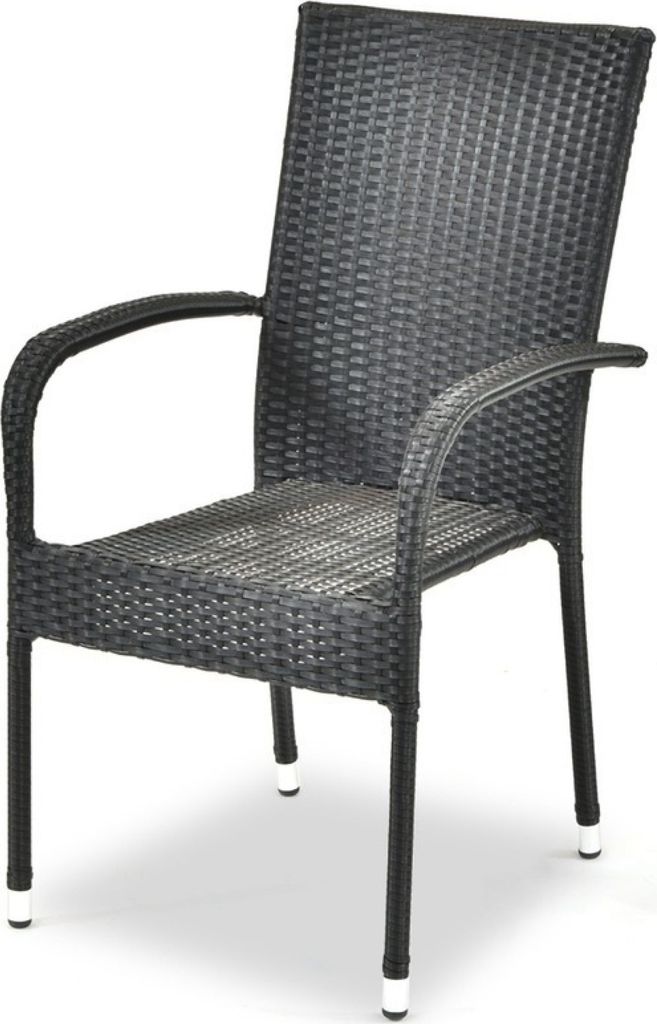 Chaise en rotin MADRID anthracite Image du produit 