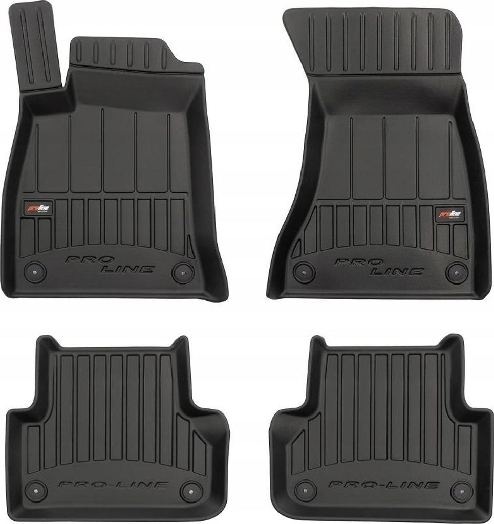 Gummimatten Und Fussmatten Audi A4 B9 2015-2023 3D Mulde