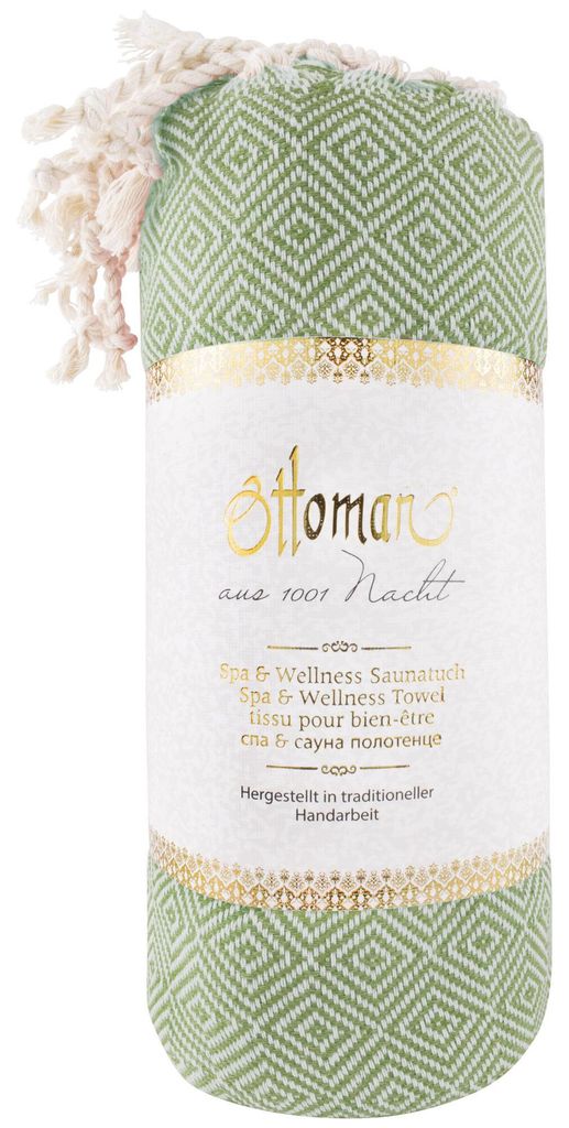 GREENDOOR Hamam Tuch Olive Produktbild 