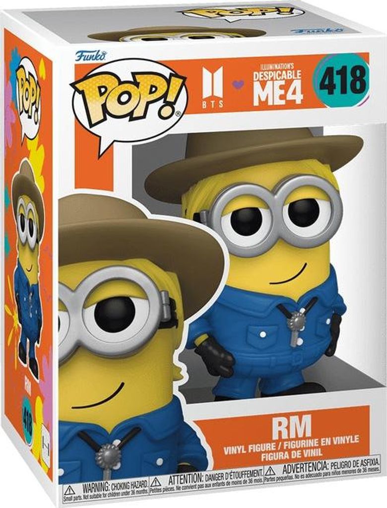 BTS x Ich - Einfach unverbesserlich 4 Funko Pop! Vinylfigur - RM