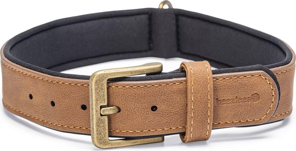 Beeztees Balacron Ax - Hundehalsband - Kunstleder - Braun - 47-57 cm x