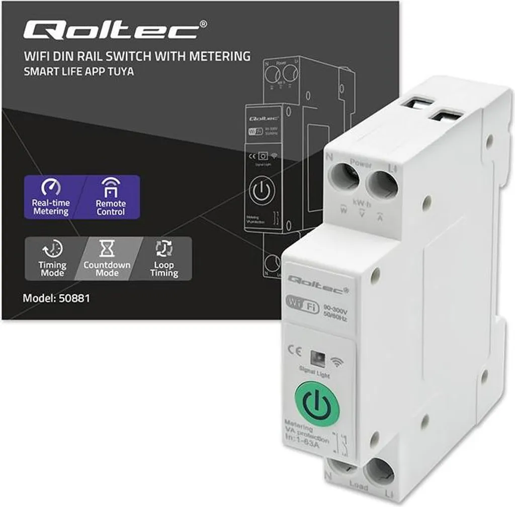Interrupteur Connecté Rail DIN 63A avec Suivi Consommation Électrique - 7