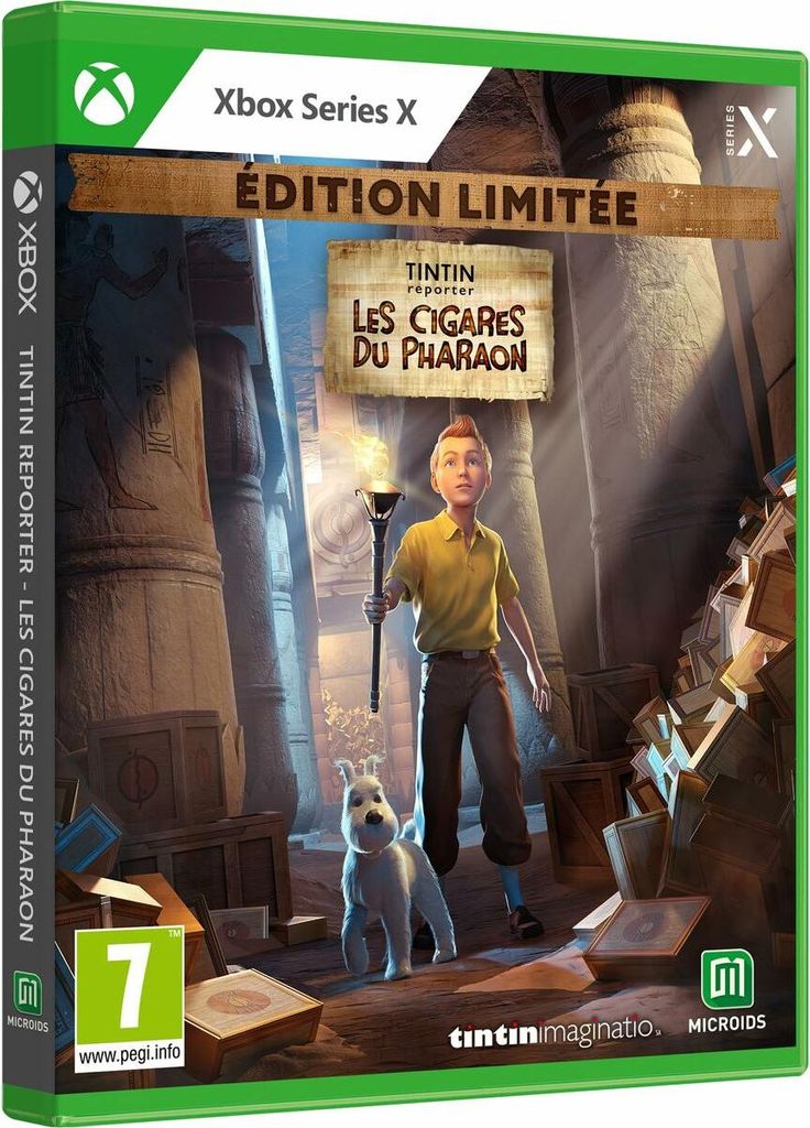 Videojuego Xbox One / Series X Microids Tintin Reporter: Die Zigarren des Pharao - Limited Edition (FR)