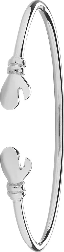 Jonc fille en argent pour cadeau de communion ou anniversaire
