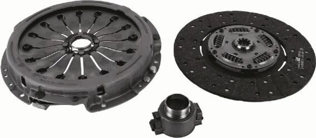 Kit d'embrayage SACHS 3400 700 682 Idéal pour Rénovation de Véhicule