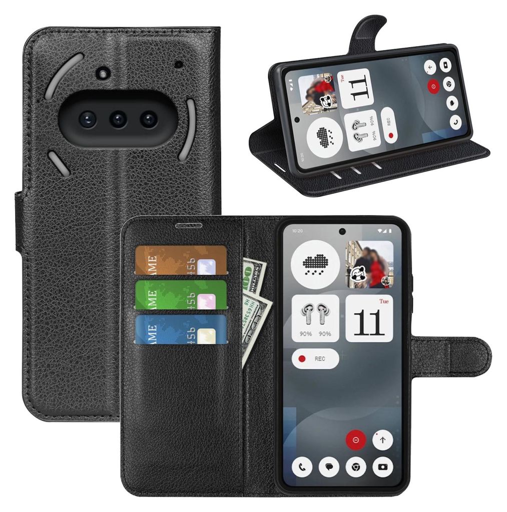 Étui de protection en similicuir de type « Book Wallet » Image du produit 