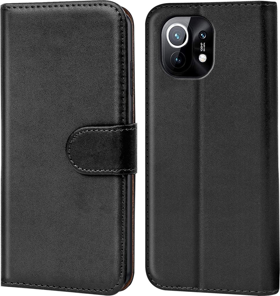 Book Case für Xiaomi Mi 11 Hülle Flip Cover Handy Tasche Produktbild 