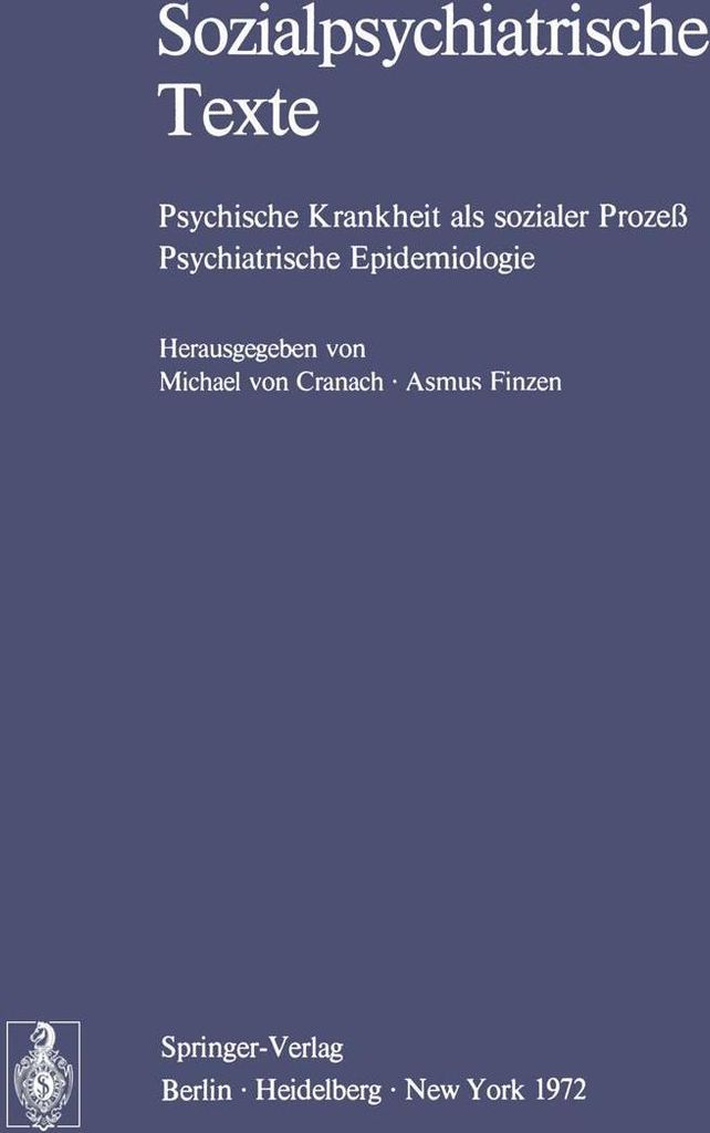 Sozialpsychiatrische Texte