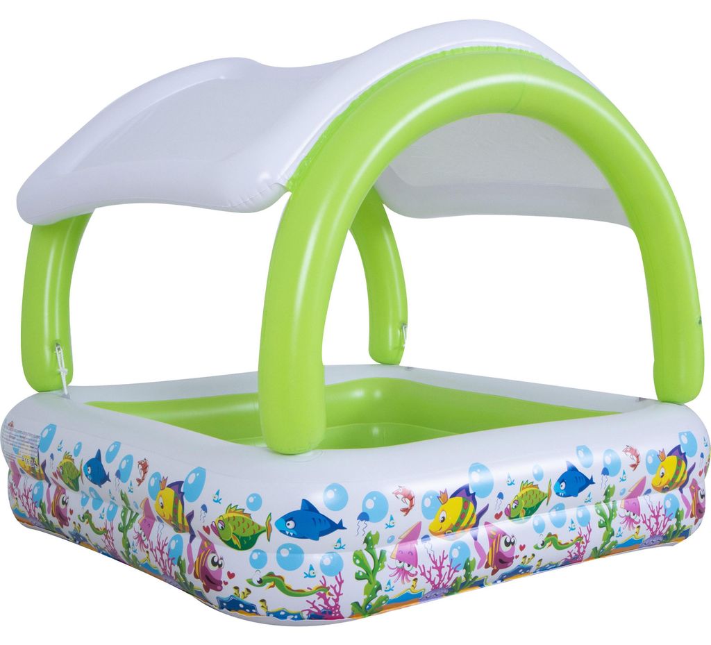 Detský bazén s ohrádkou 143x143x123cm 51016 Obrázok produktu 