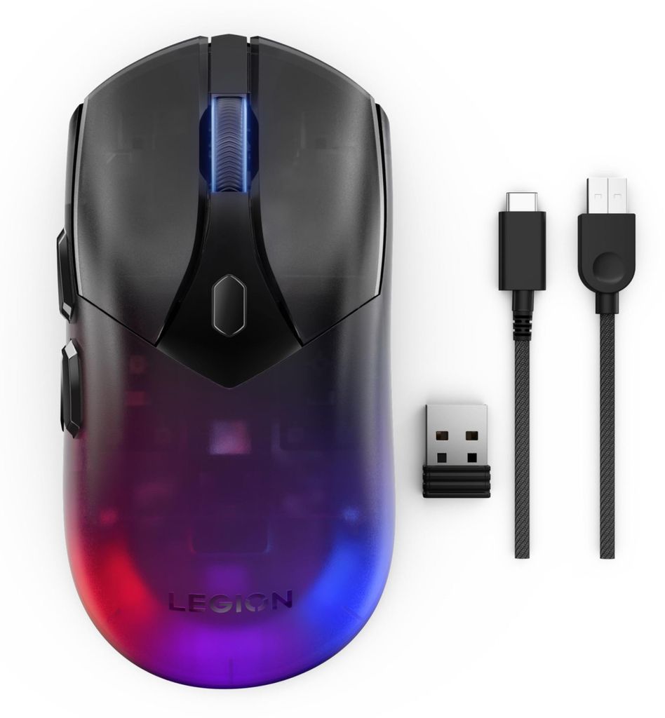 Lenovo Legion M410, Oburęczny, Optyczny, RF Wireless + USB Zdjęcie produktu 