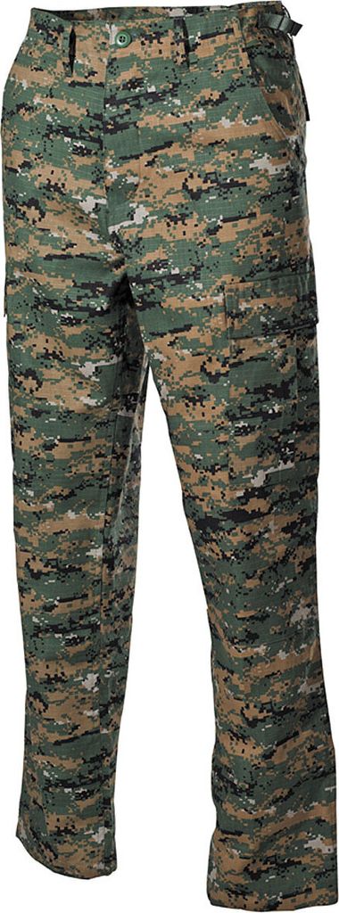 MFH US Kampfhose, BDU, Rip Stop,digital woodland