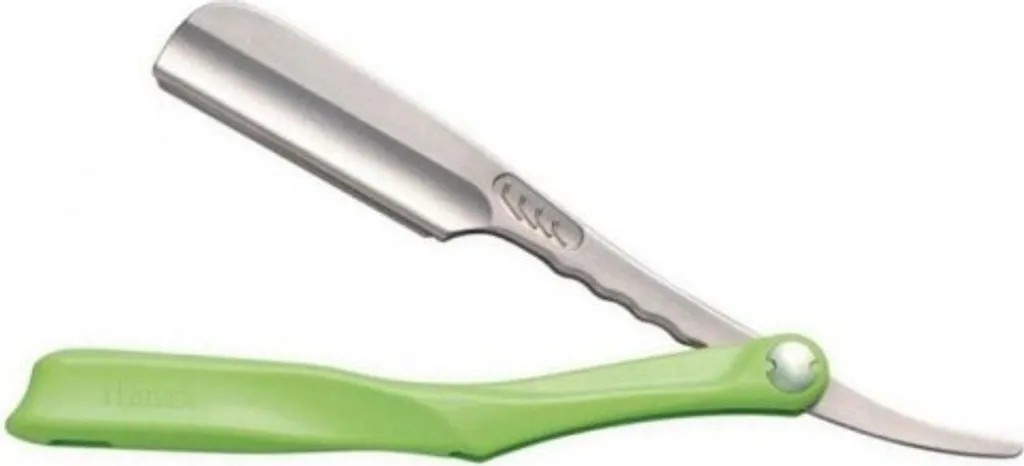 Rasoir Feather Artist Club SS Lime pour le soin des poils du visage