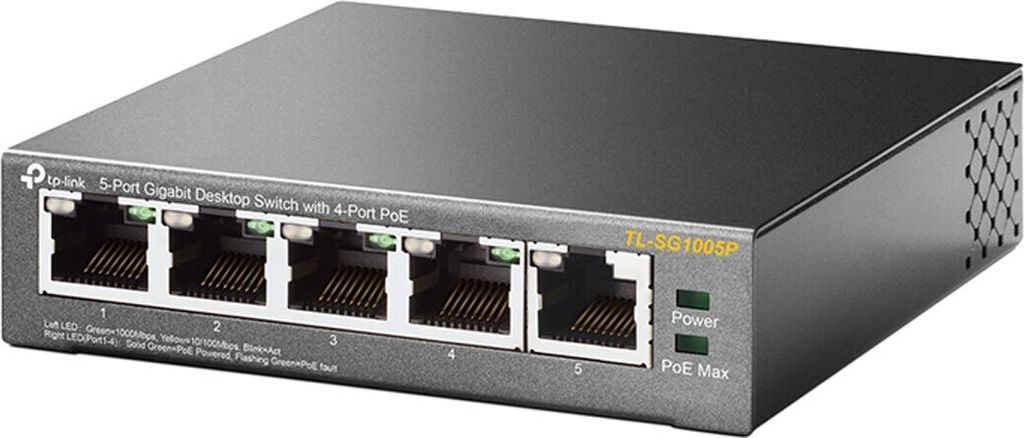 Tp-Link Tl-Sg1005P Desktop Switch Obrázek produktu 