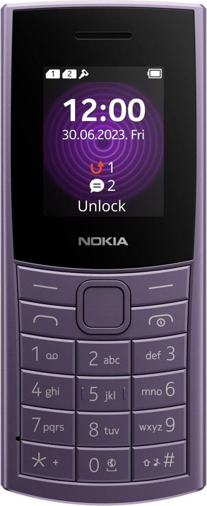 Nokia 110 4G 2nd Edition (2024) Purple