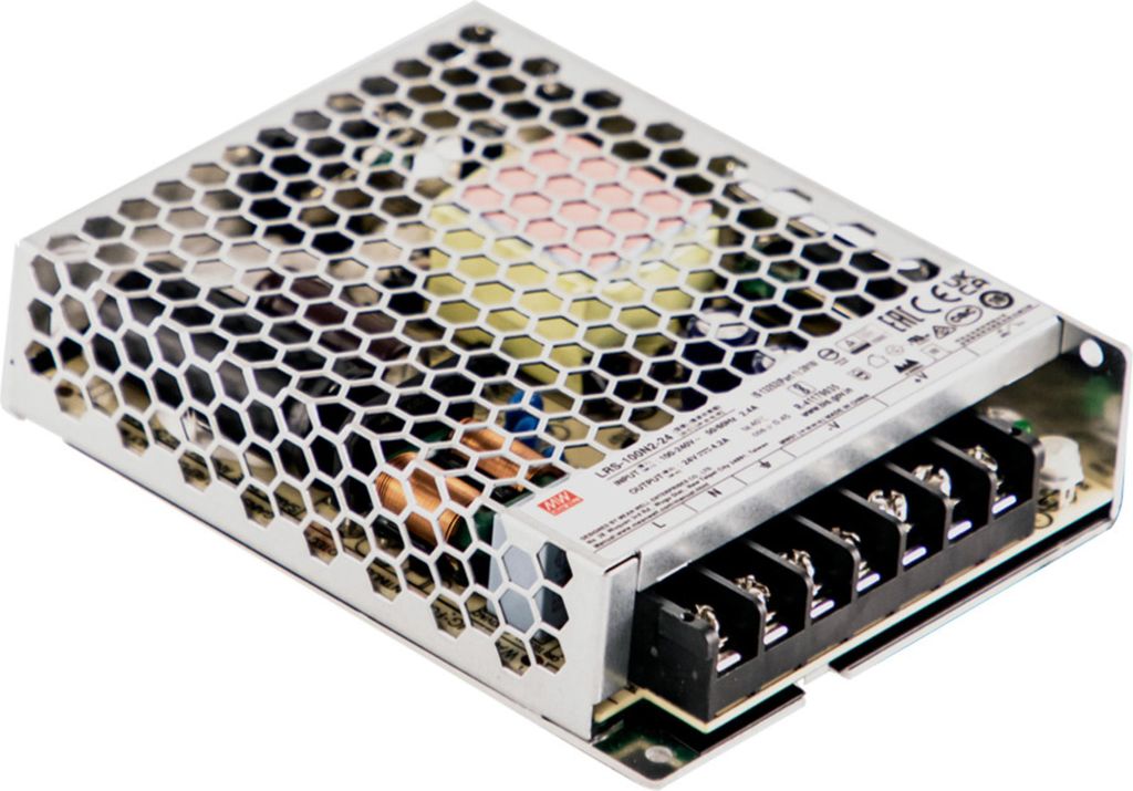 MEANWELL LRS-100N2-48 AC-DC-Industrienetzteil Geschlossen Metall 100,8W 48V 2,1A