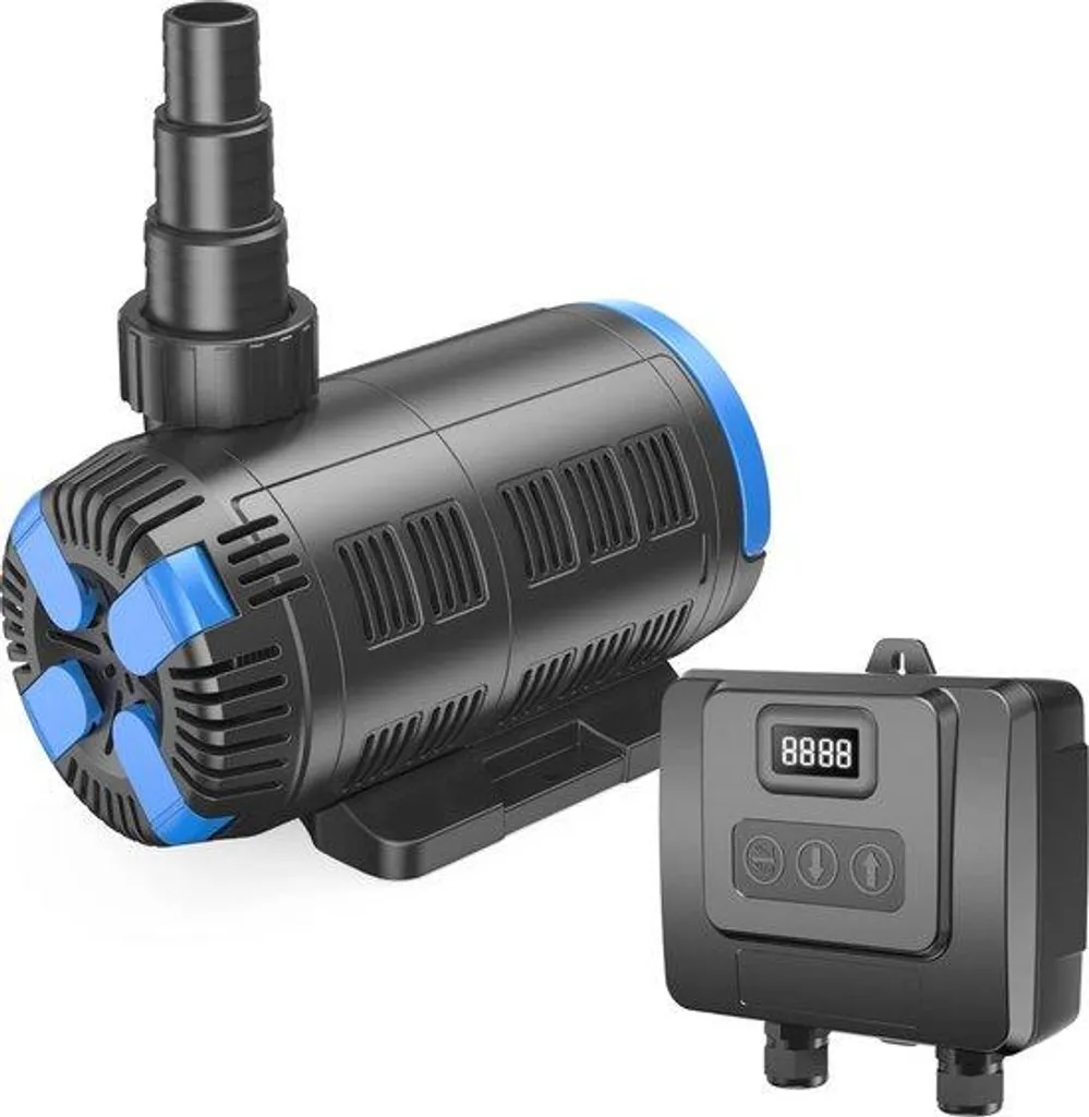Pompe de filtration pour bassin de jardin - Débit 8000 l/h Économique