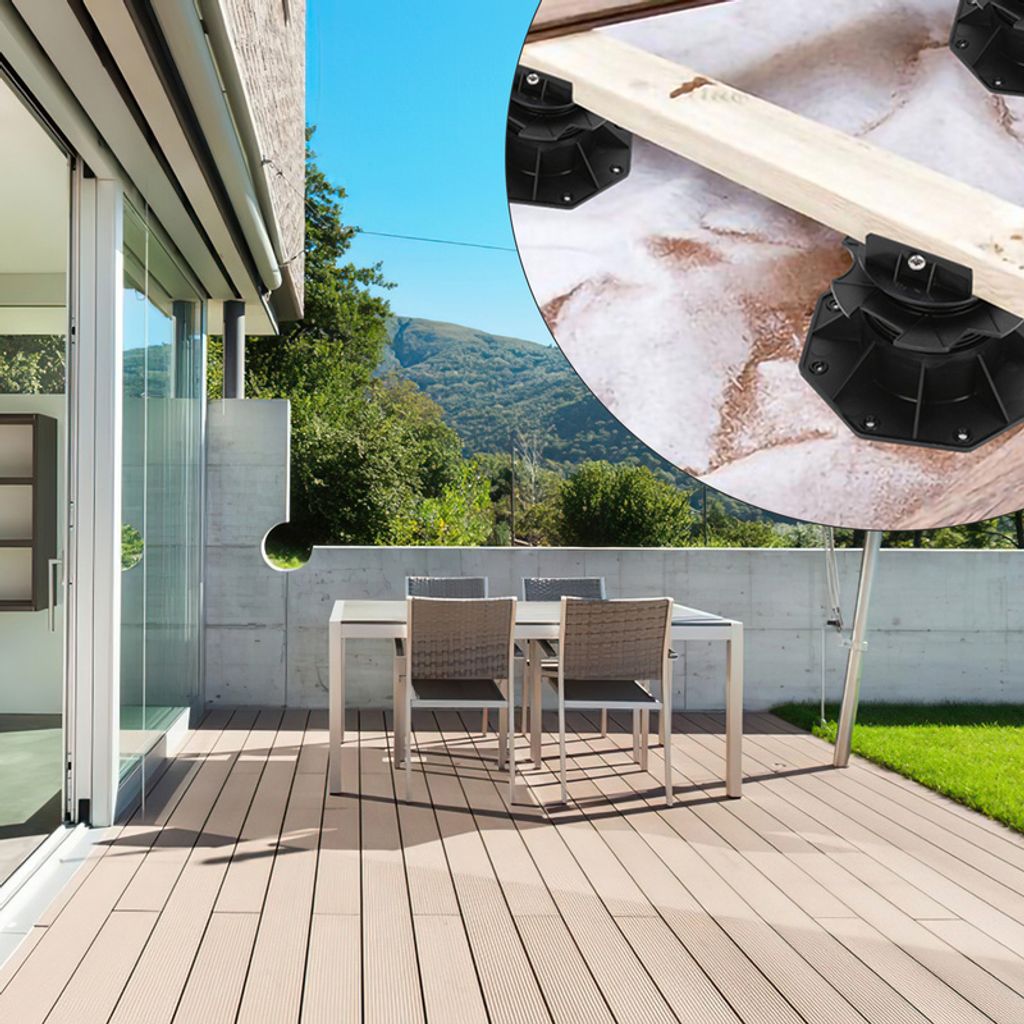 Stelzlager für Terrassenfliesen 20 mm - Set 25 Stück