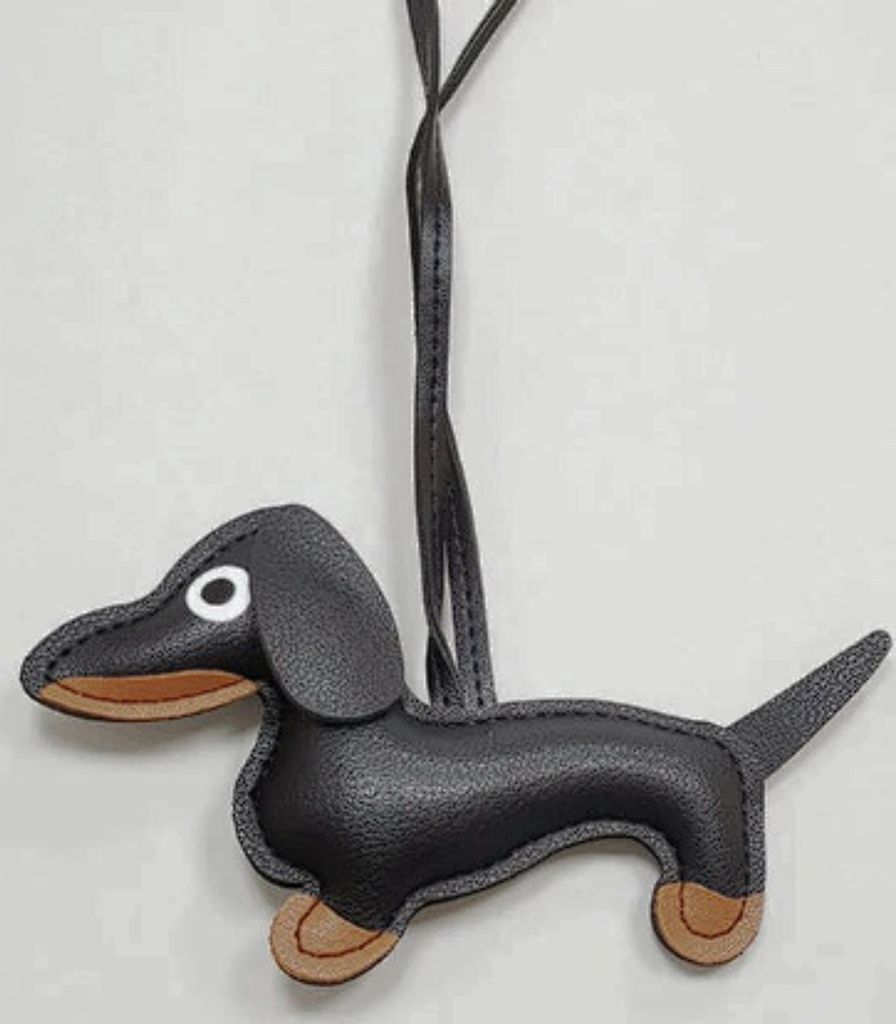 Dackelanhänger Taschenanhänger Dackel schwarz Produktbild 1