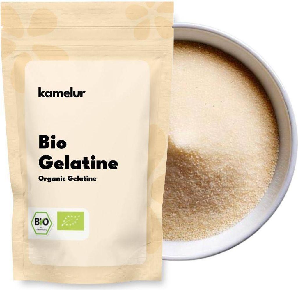 Gélatine biologique Kamelur® en poudre 1 kg Image du produit 