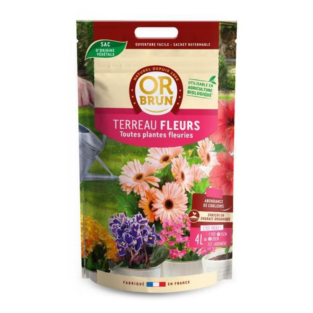 ODER BRUN Blumenerde 4l