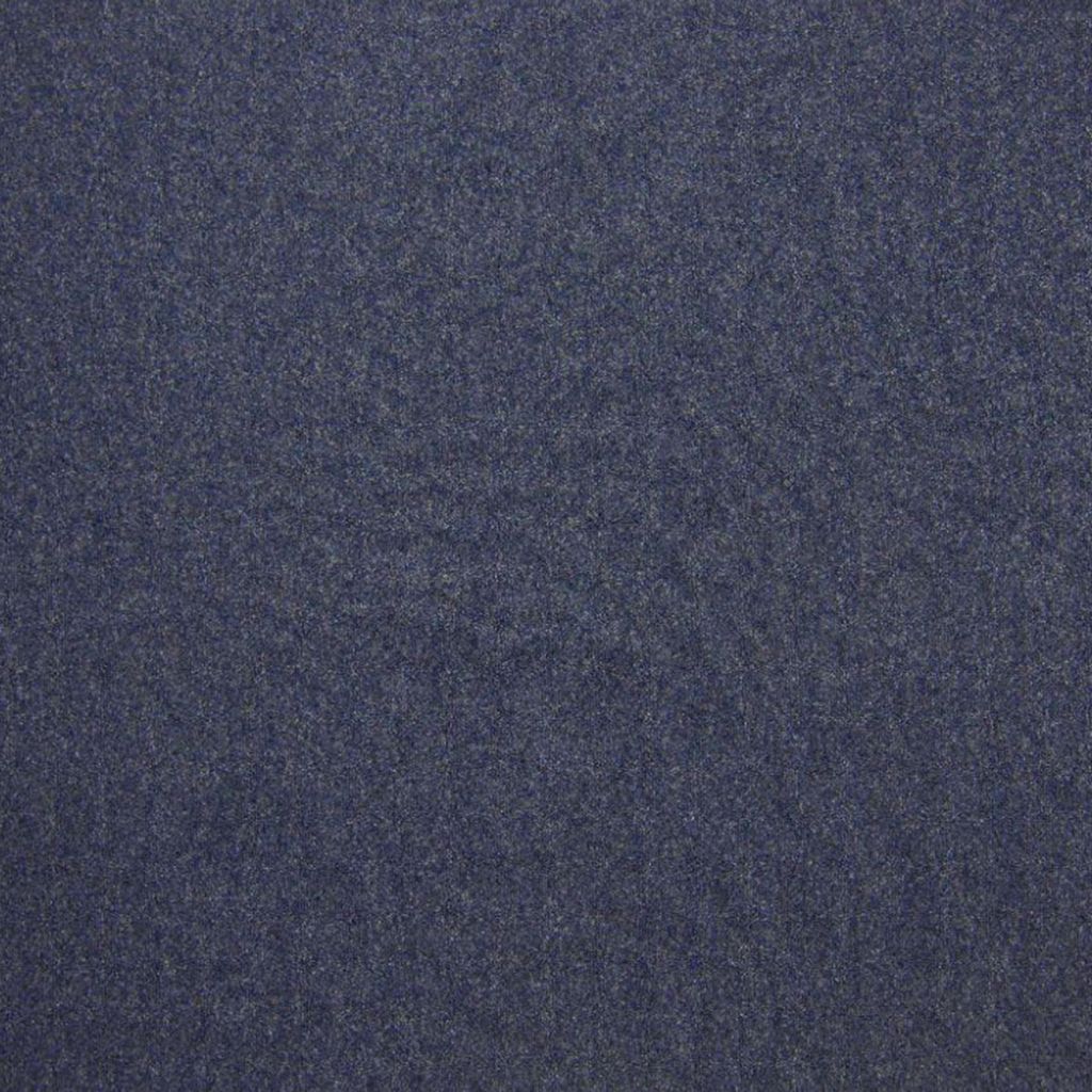 Premium Bündchenstoff 0,25cm Meterware – 95% Baumwolle 5% Elasthan | Standard 100 | Hochwertiger Stretchstoff M075 Navy Meliert
