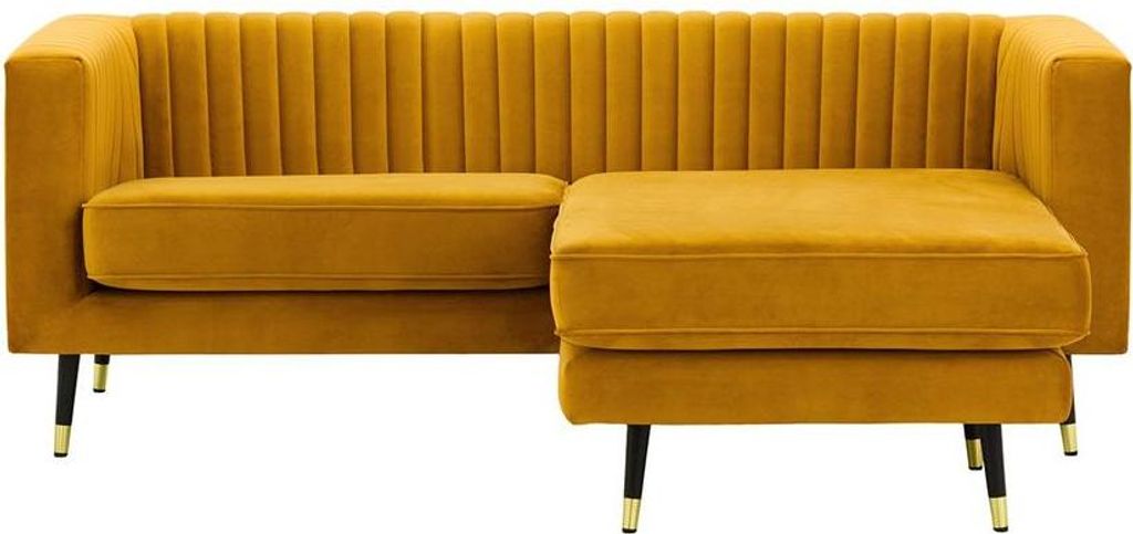 Universelles Ecksofa Slender aus medizinischem Schaumstoff-Velluto 8