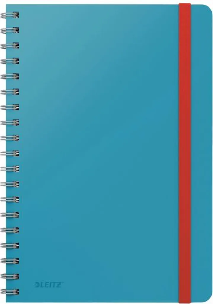 Leitz Carnet Cozy B5 à Spirale Bleue 100g 160 Pages - Lot de 15 Pièces