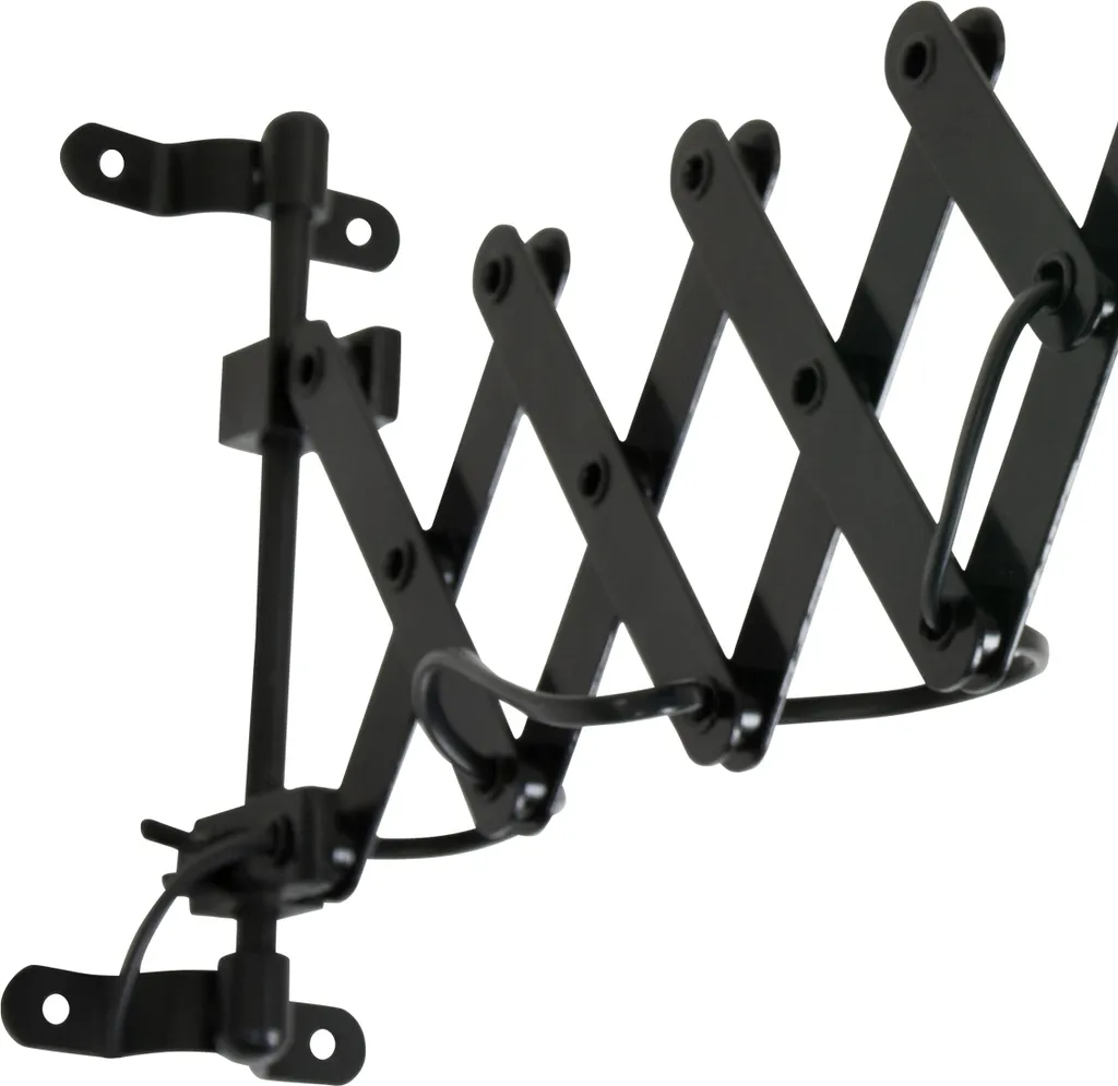 Lampe à ciseaux extensible Yorkshire noire Steinhauer métal E27