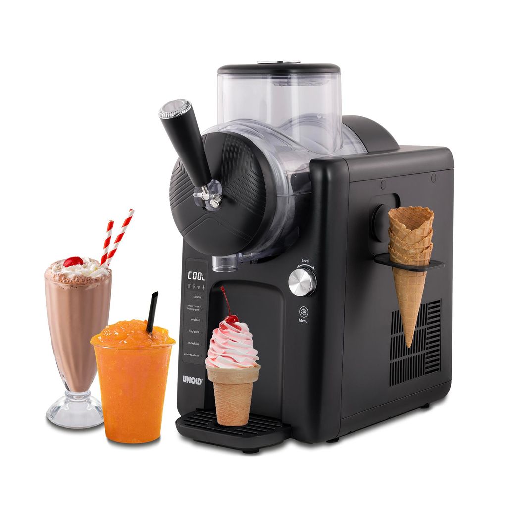 Unold 2in1 Slush- & Softeismaschine Sofie schwarz 48956 – Produktbild 