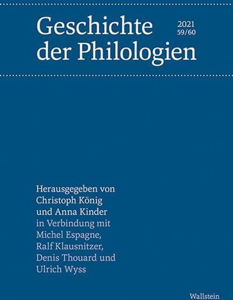 Geschichte der Philologien