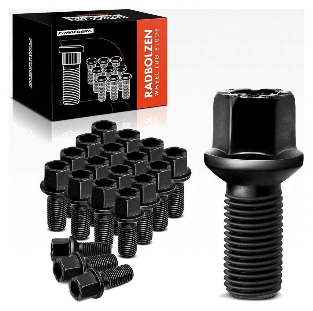 20x Radbolzen Radschraube Kompatibel mit 80 90 100 200 A1 A2 A3 A4 1976-Heute