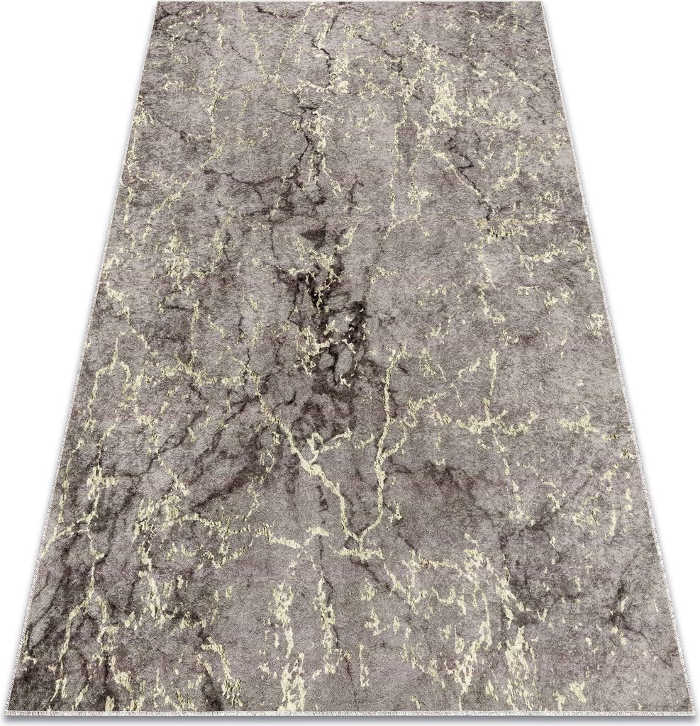 MIRO 52003.801 Waschteppich Marmor Anti-Rutsch - grau Grau 120x170 cm
