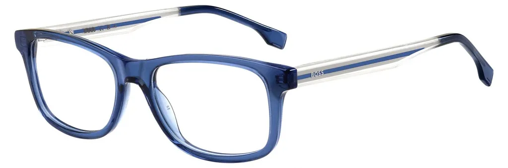 Lunettes de vue enfant Boss 1547 JUNIOR bleu cristal taille 51-16-130