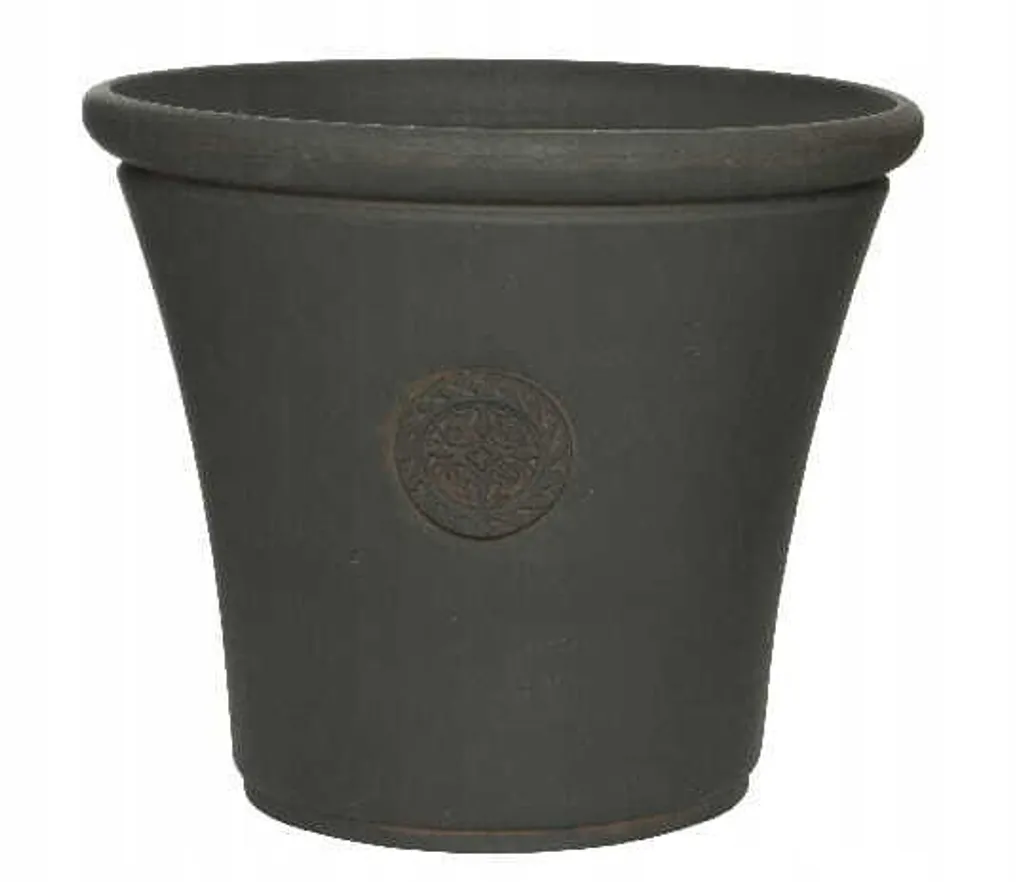 Boîtier rond fleur en poly pierre 40x45.5cm déco extérieure pour balcon - 6