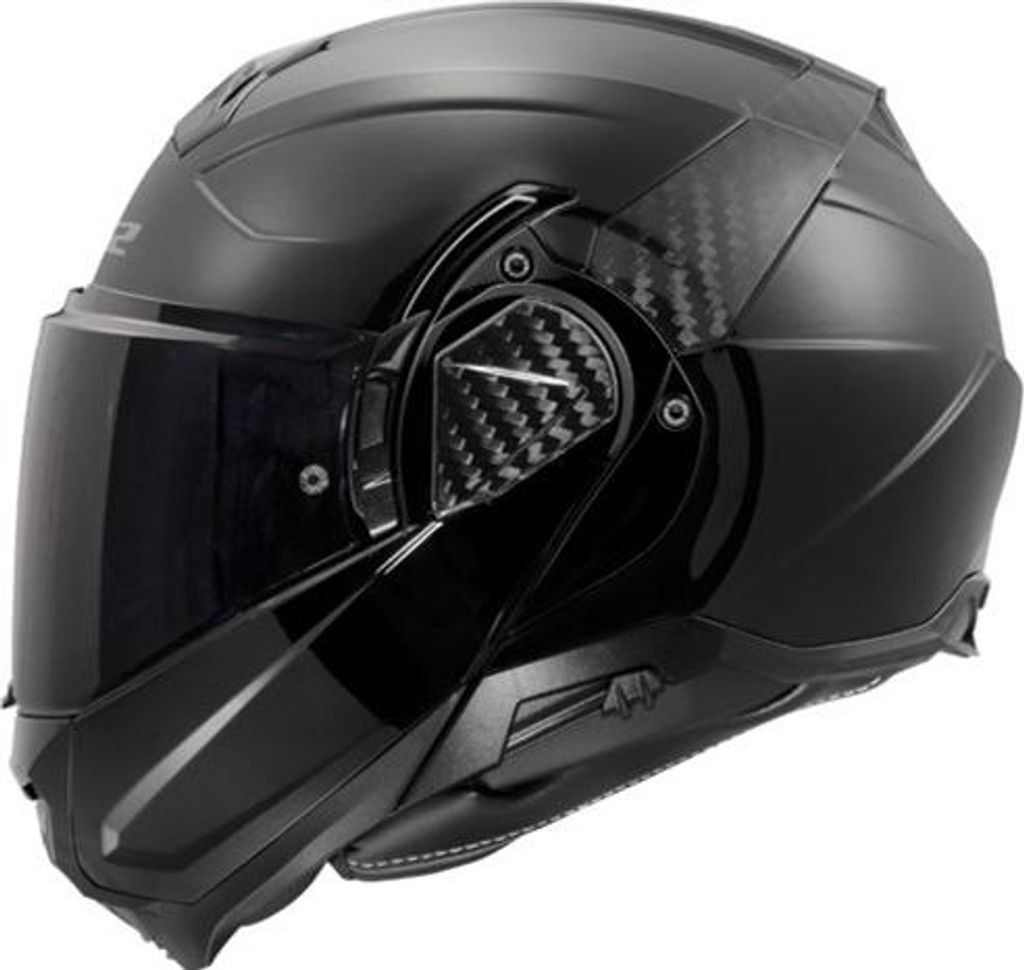 LS2 FF910 Casco ribaltabile Advant II, nero, L (59/60) Immagine del prodotto 