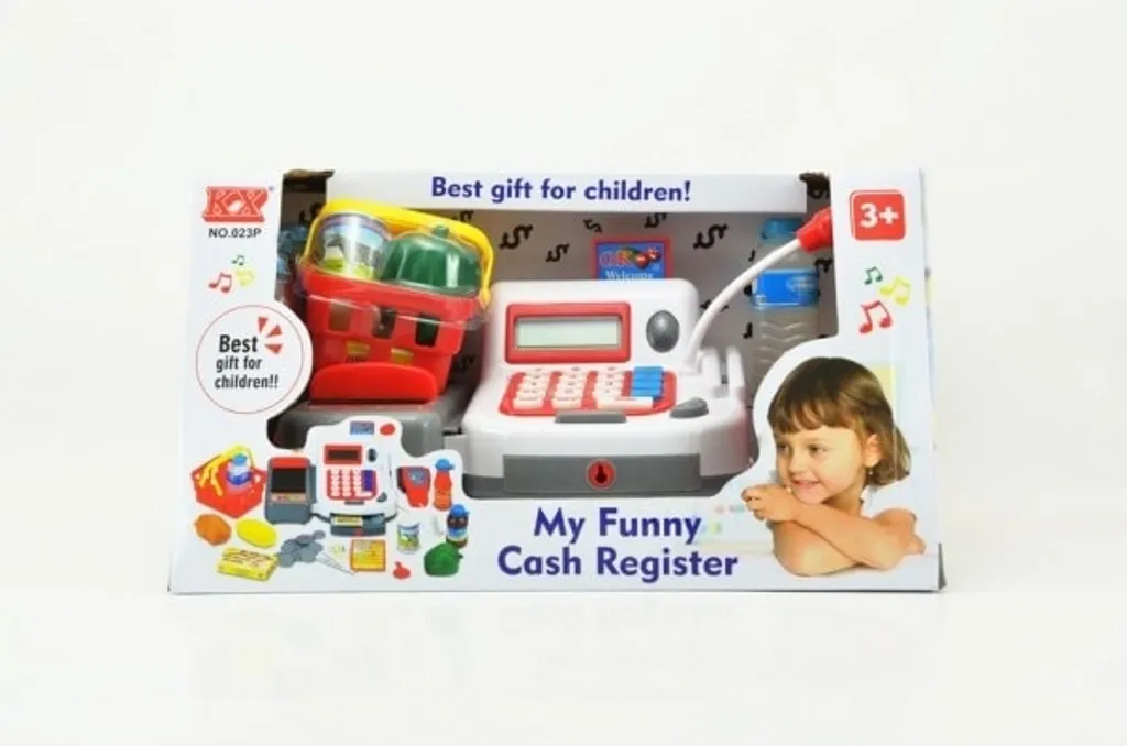 Caisse enregistreuse Teddies 30cm robuste et interactive pour le plaisir - 10