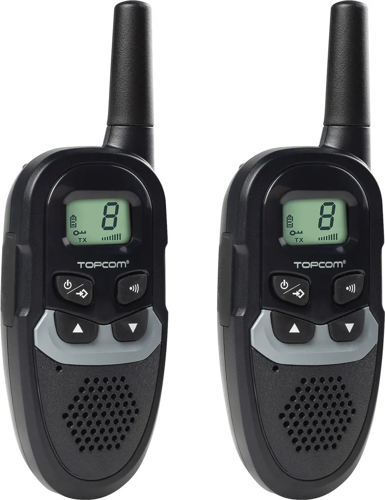 Talkie-walkie longue portée 6km avec écran LCD et pack complet