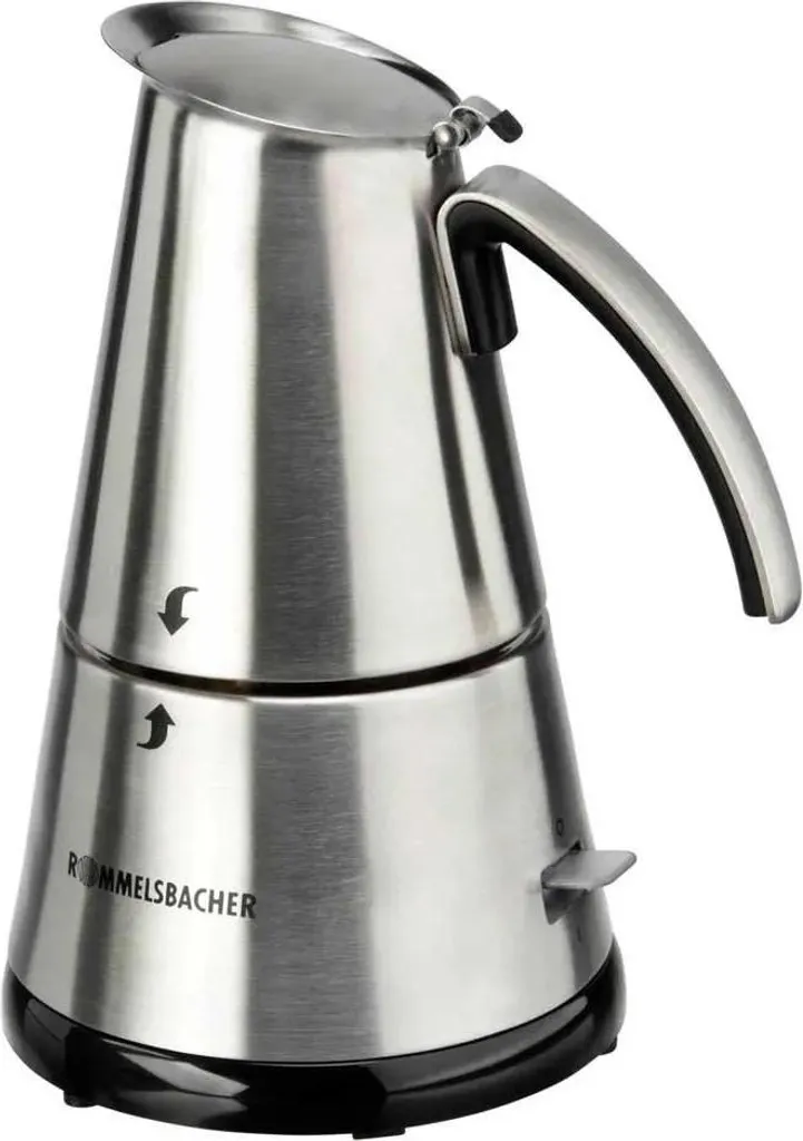 Cafetière expresso compacte Mini EKO 364/E argentée avec pression 15 bars - 25