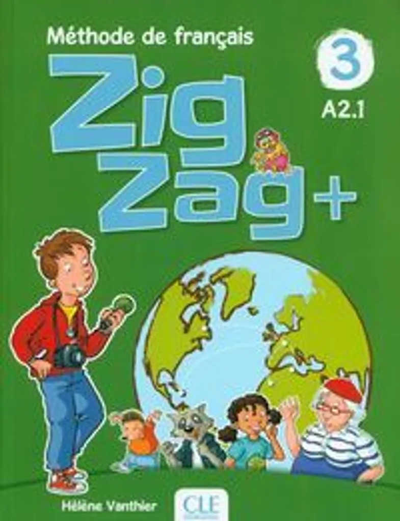 Zigzag 3 Livre de l'élève et CD Audio - Méthode actionnelle ados A2
