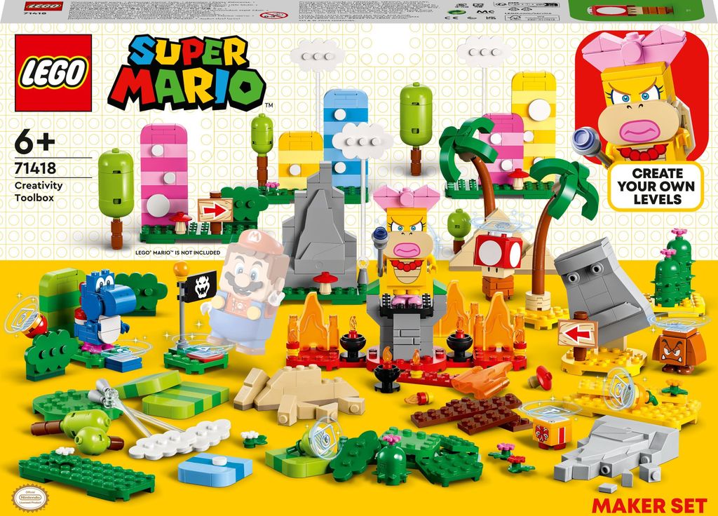 Stavebnicový set LEGO Super Mario 71418 Set pre tvorcov – Obrázok produktu 