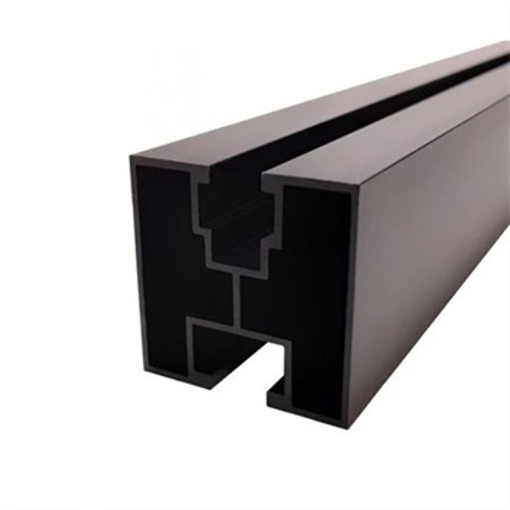 FVE ČERNÝ Hliníkový montážní H profil 40x40mm, 2,2m, délka Obrázek produktu 