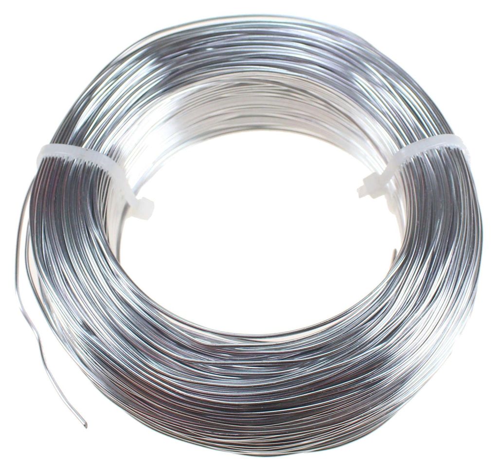 120m Aluminiumdraht Ø 1mm Aludraht Basteldraht Dekodraht Produktbild 