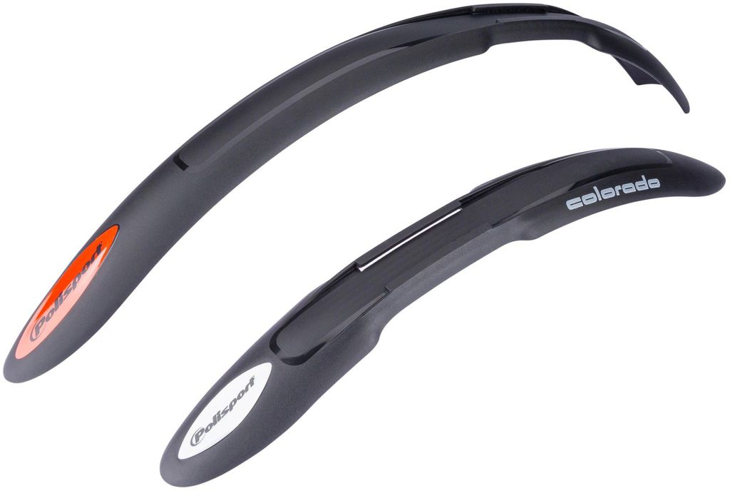 Polisport spatborden set, model Colorado Jr, 20 inch, zwart Productafbeelding 