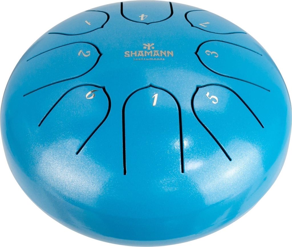 Shamann 6" 8 Notes C5 Major Blue Tongue Drum