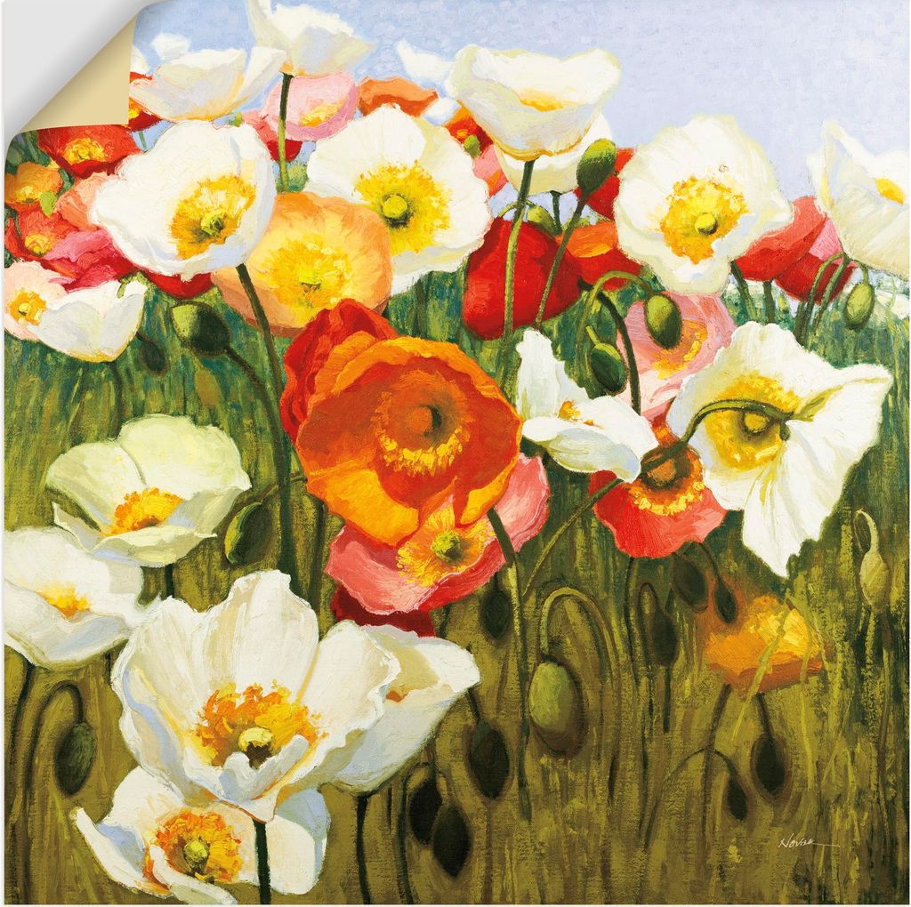 ARTland Wandbild, selbstklebend Sunny Goodge Street Größe: 50x50 cm