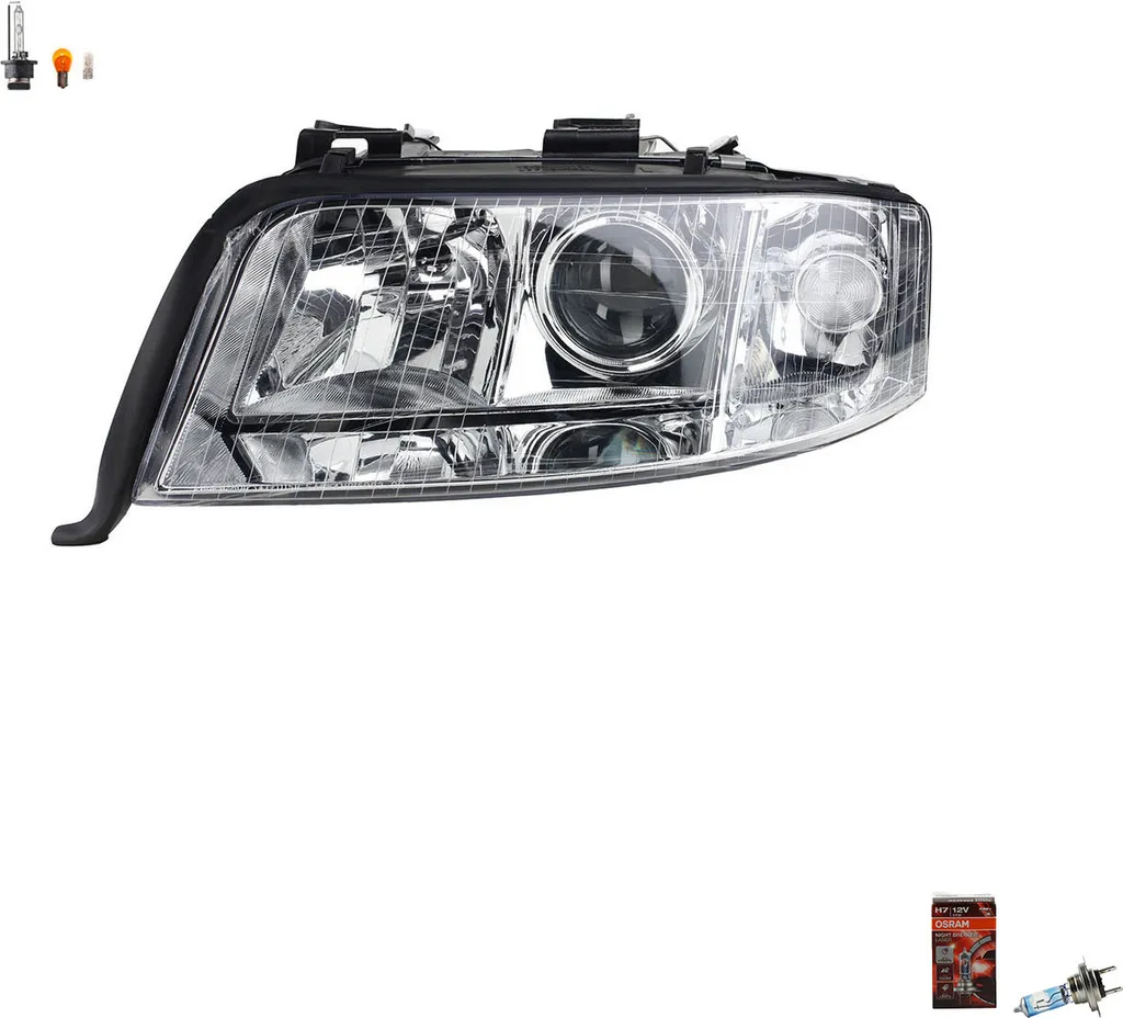 Johns, Fari Osram Night Breaker Laser per Audi A6 4B 10/99-07/2001 sinistra 4B0941029Q